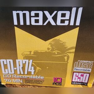 Maxwell CD -Recordable 9 disc